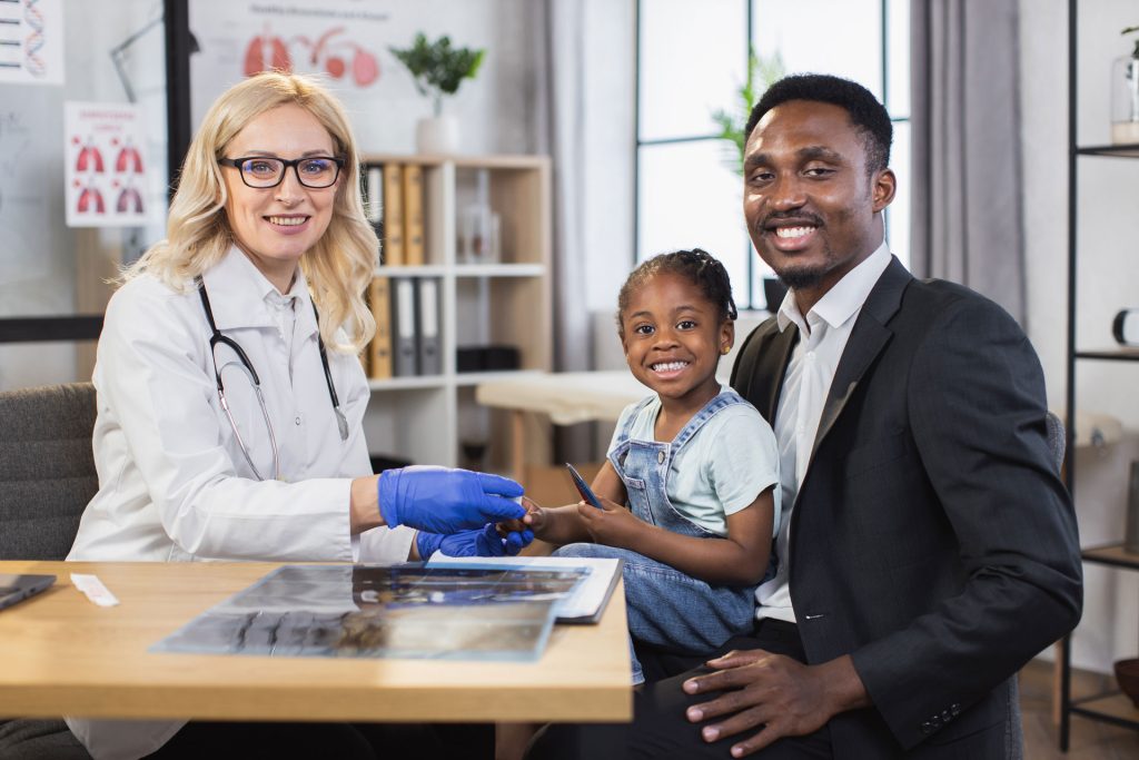 Family doctor check-up.